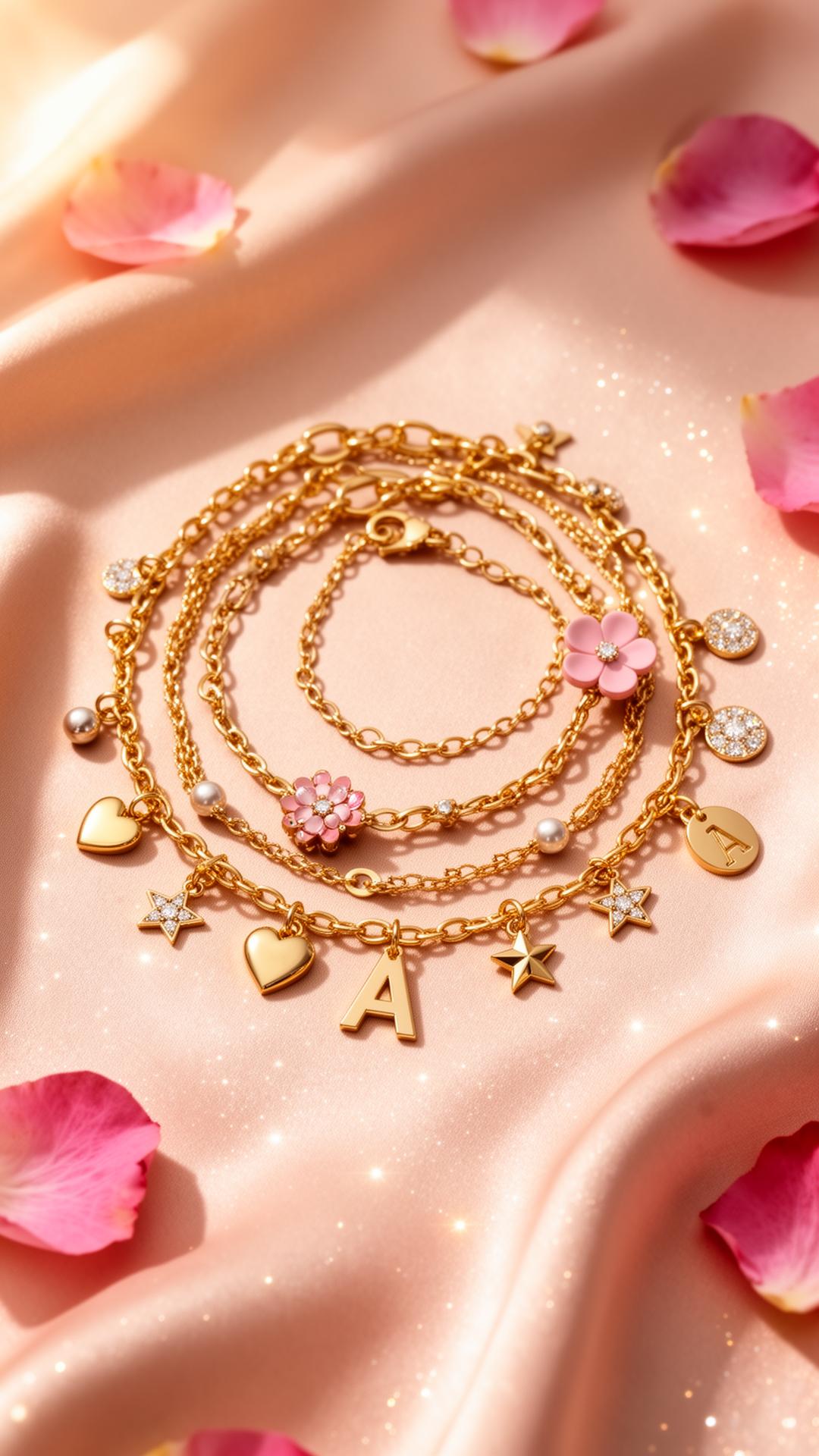 Charm bracelet stack